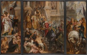 Cattedrale di San Bavone a Gand da Peter Paul Rubens